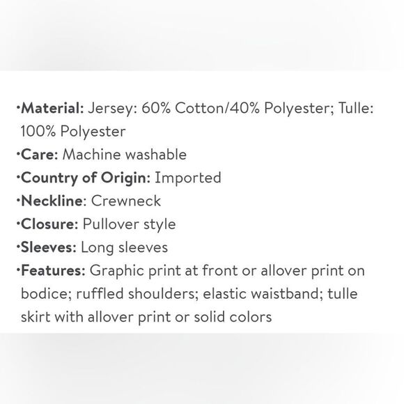 NWT Baby Girl Valentine's Day Tutu Dress - Picture 5 of 7